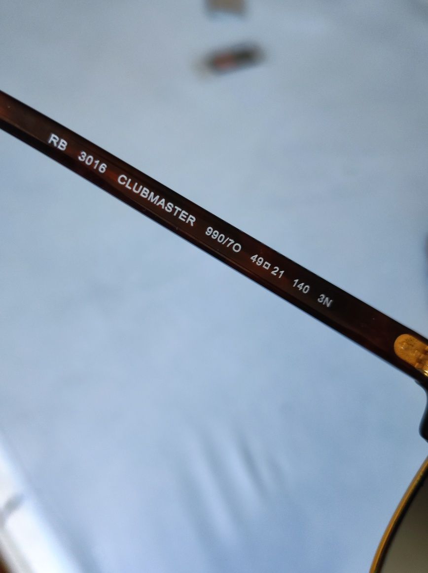 Óculos RayBan Club Master original