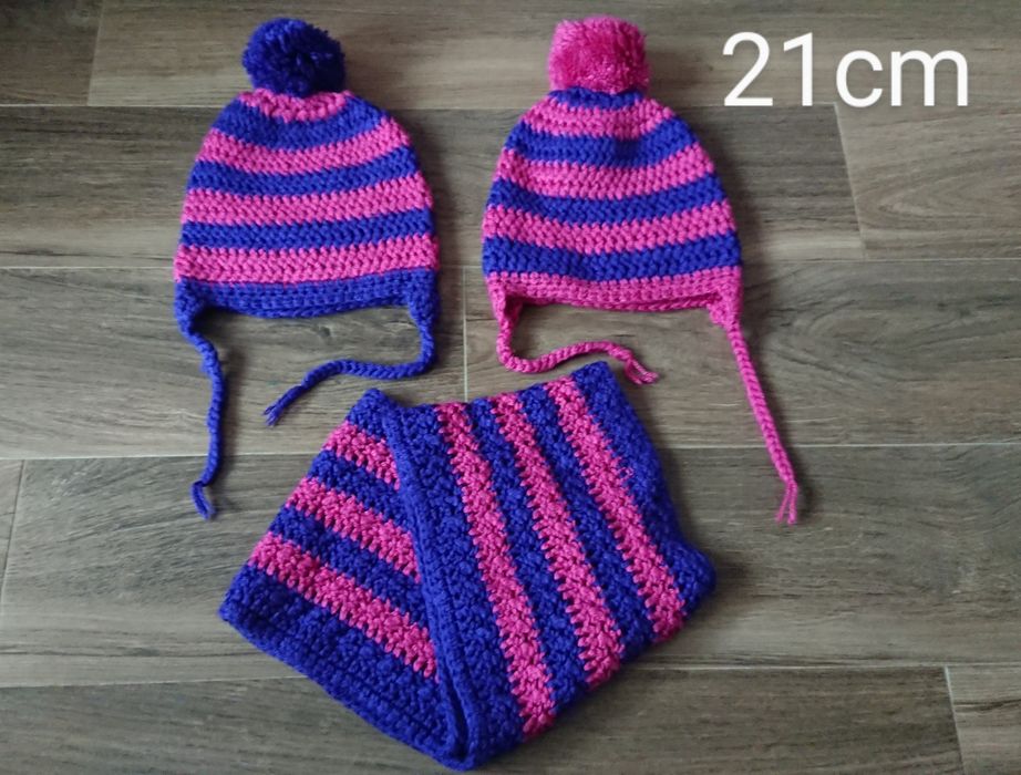 Spodnie zimowe, narciarskie dla dziewczynki 116, kurtki i czapki