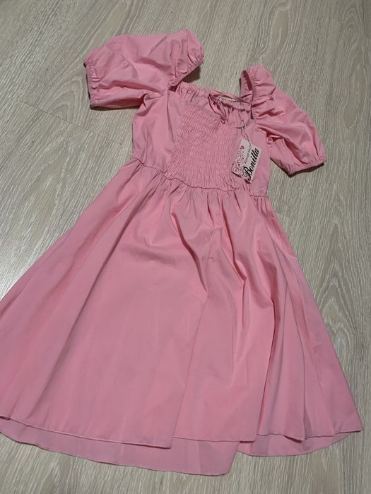 Рожеве плаття міні