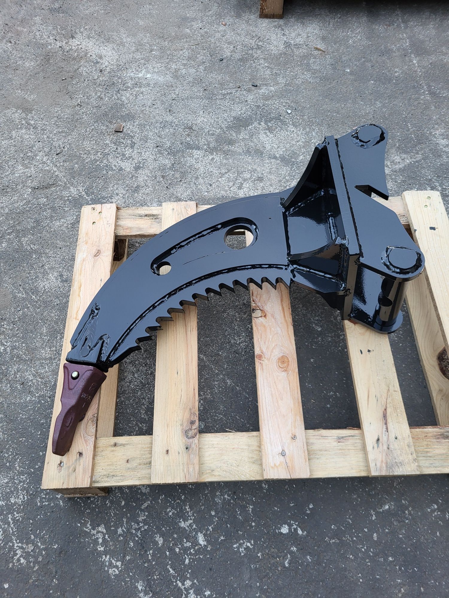 Zrywak jednozębny korzeni ripper simlock pod szybkozłącze ms03
