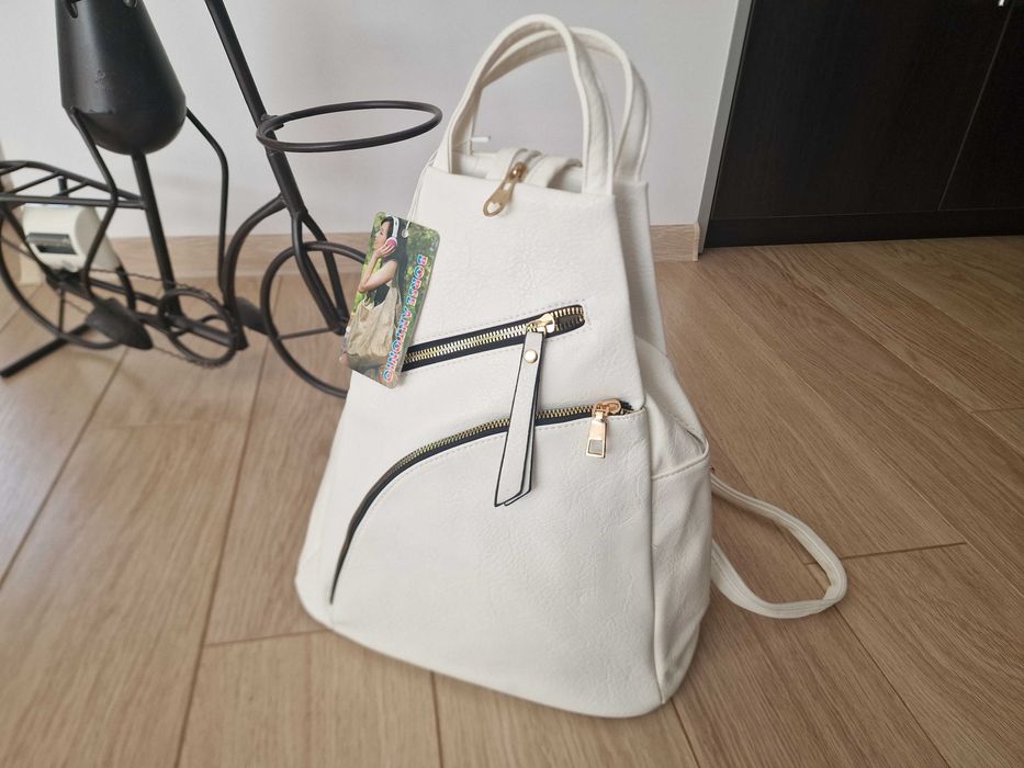 NOWY Plecak Torebka 2w1 Borse Antonio