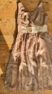 Sukienka elegancka rozkloszowana Salsa M 38