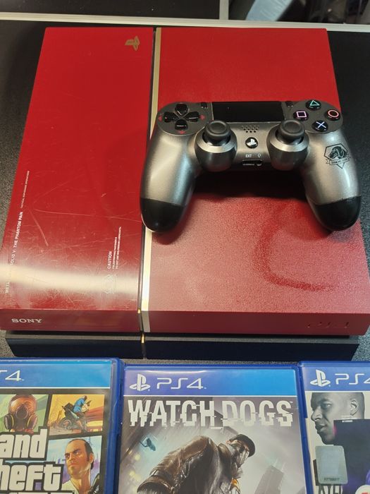 PlayStation 4 edição limitada metal gear solid