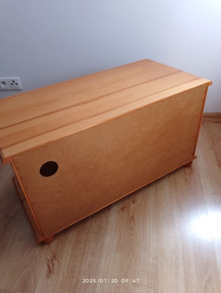 Szafka pod telewizor.Olcha lite drewno.