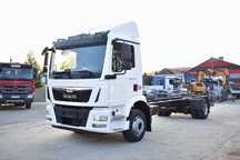 MAN TGM 12.290 4x2 BL Euro 6 /Rama do zabudowy 8m. / MANUAL /  6 Cyl. Motor/ Klima/ Zaczep/ Fahrgestell/ Chassis/ Kipper/Kiper/Wywrotka/Wywrot/Beczka/Hakowiec/Kran/Crane/HDS/Do żywca/Specjalny/ Sprowadzony !