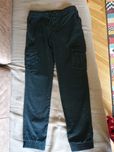 Spodnie joggery czarne dla chlopca