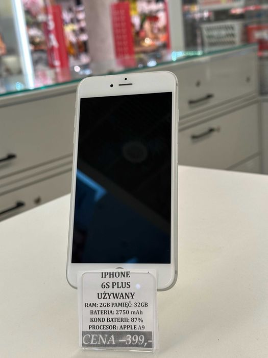 iPhone 6S Plus 32GB Bat 87% Topcase Vivo *Raty 0%*