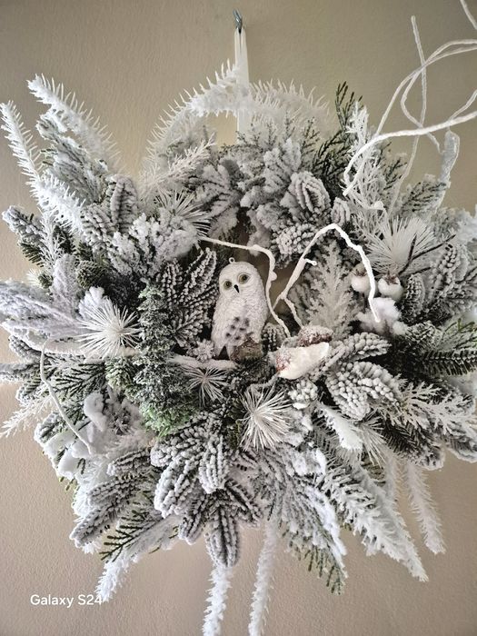 Wianek na drzwi "Leśna Cisza"