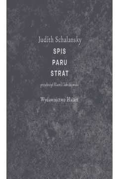 Spis paru strat - Judith Schlansky - NOWOŚĆ!!!