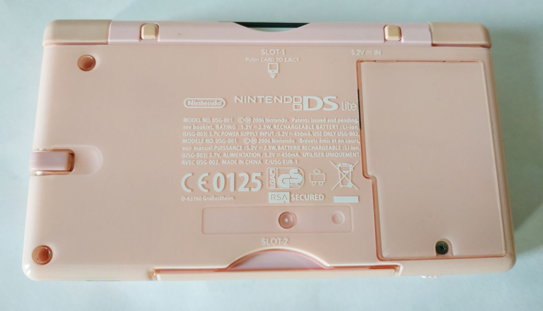 Nintendo Ds lite консоль