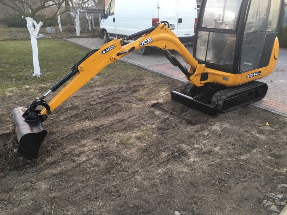 Wynajem minikoparki - kopiesz sam od 1-10ton