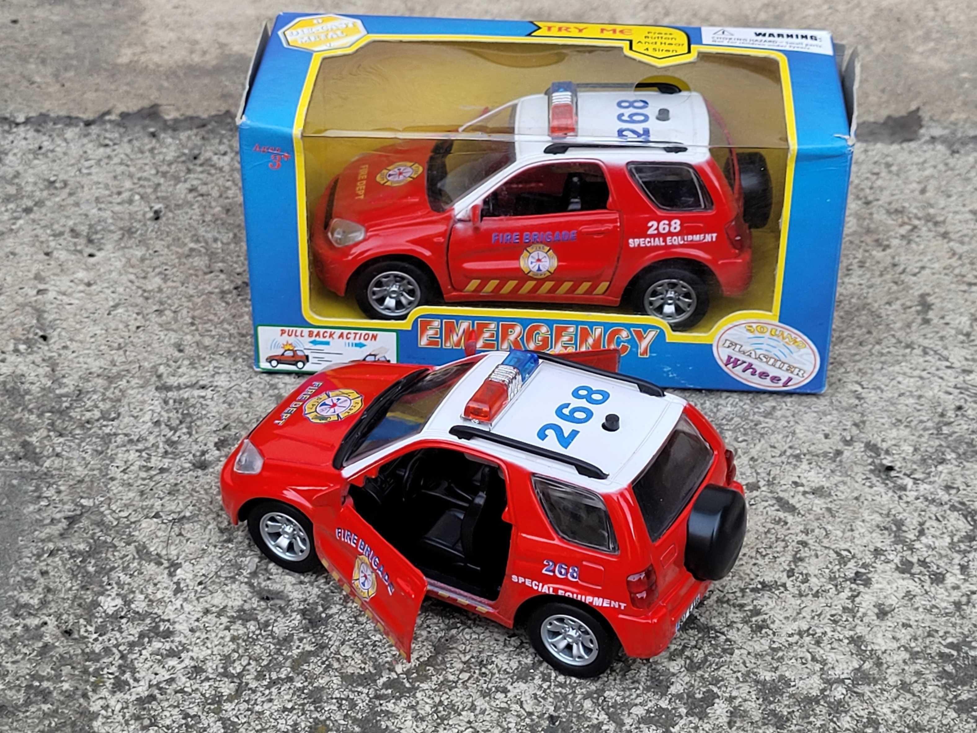 Kolekcja modeli Toyota RAV4 Unikat 1:34 Straż Pożarna