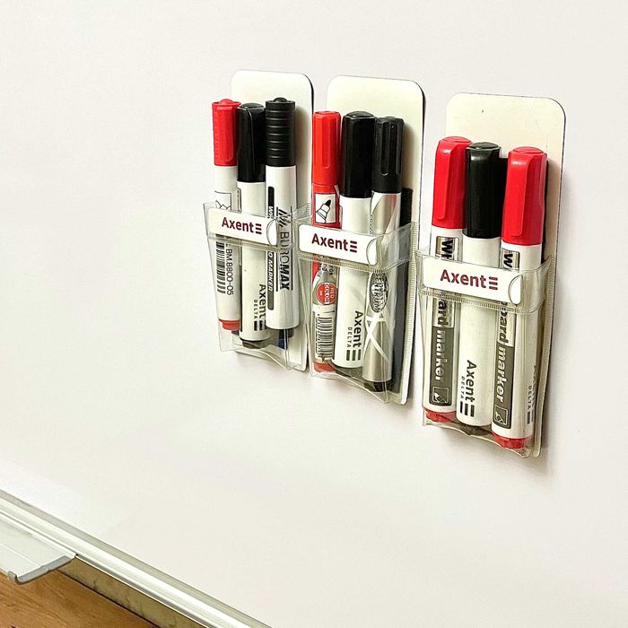 Дошка Buromax магнітна маркерна 90х120 см (BM.0003) + маркери