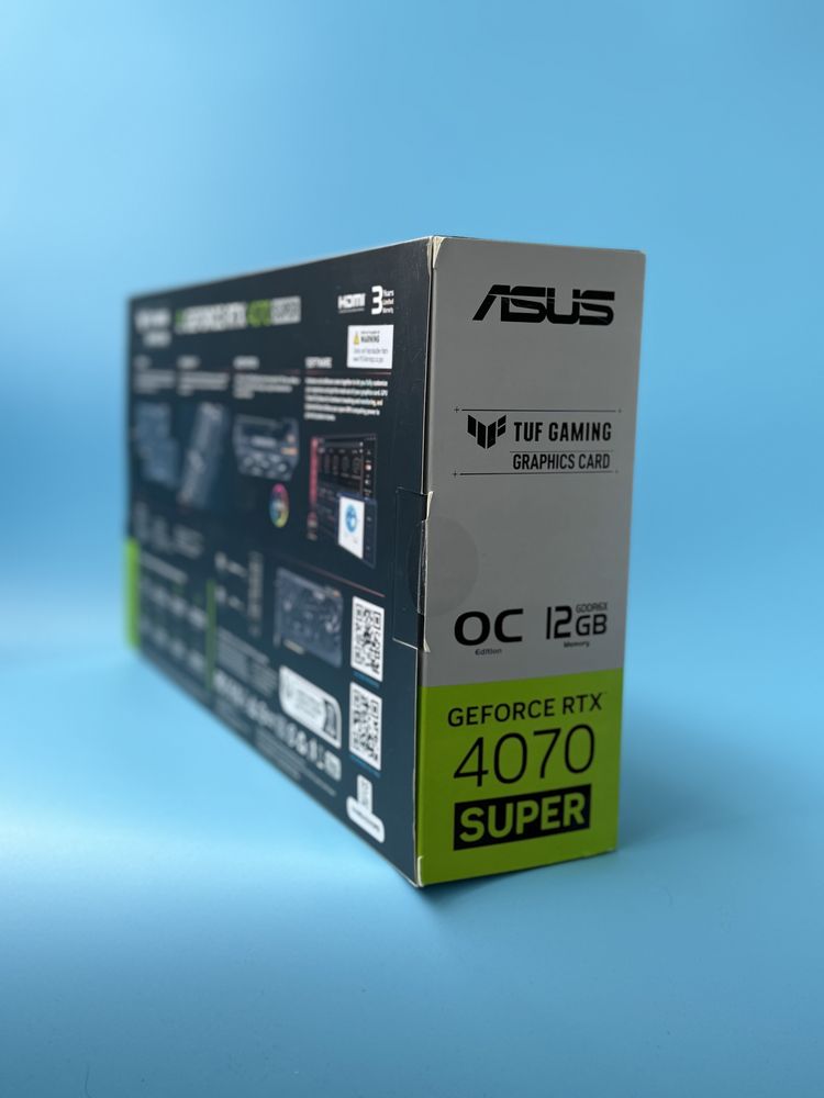 ASUS TUF GeForce RTX  4070 Super 12GB OC | New