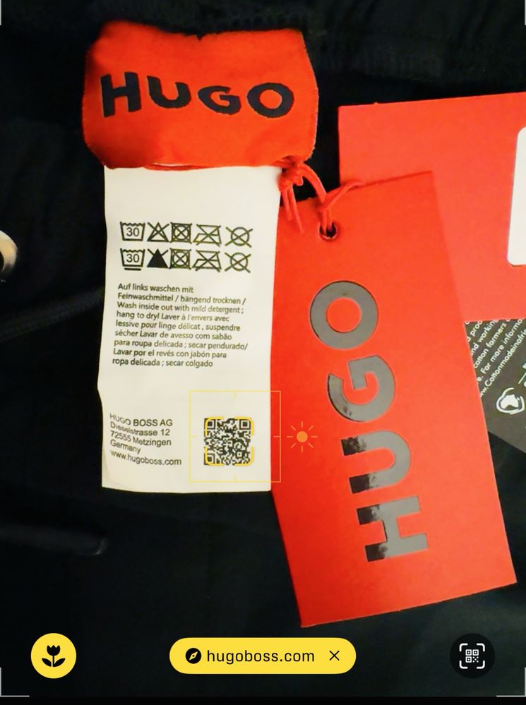 Hugo Boss spodnie dresowe