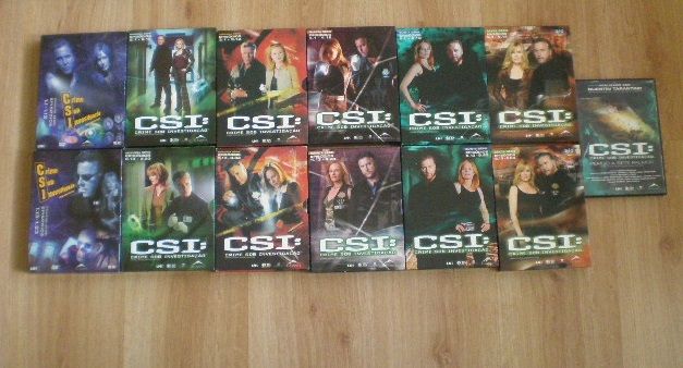 Série TV - CSI - da 1ªserie até 6ª serie + filme