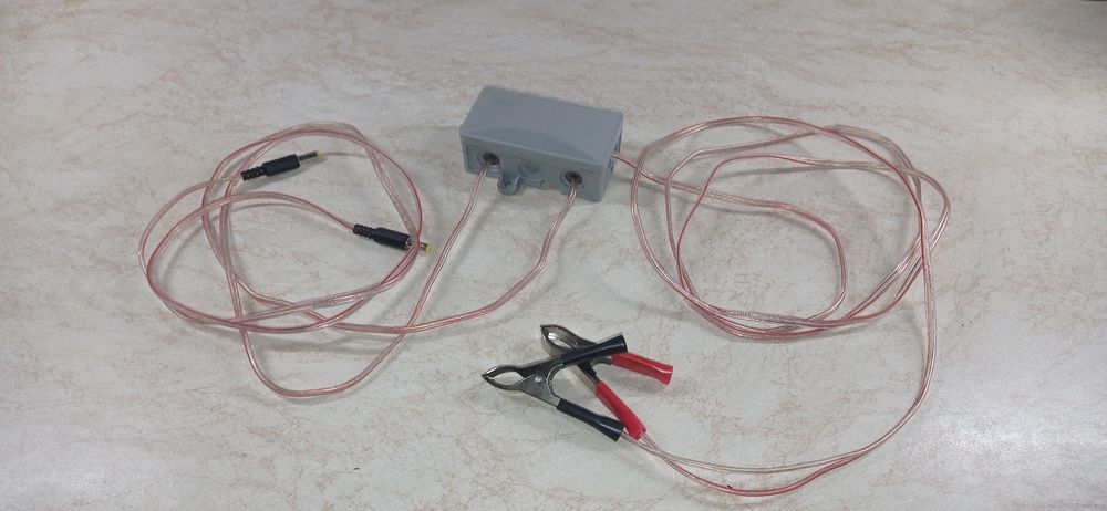 Преобразователь-бесперебойник ,  на интернет 12 вольт и роутер 9 вольт