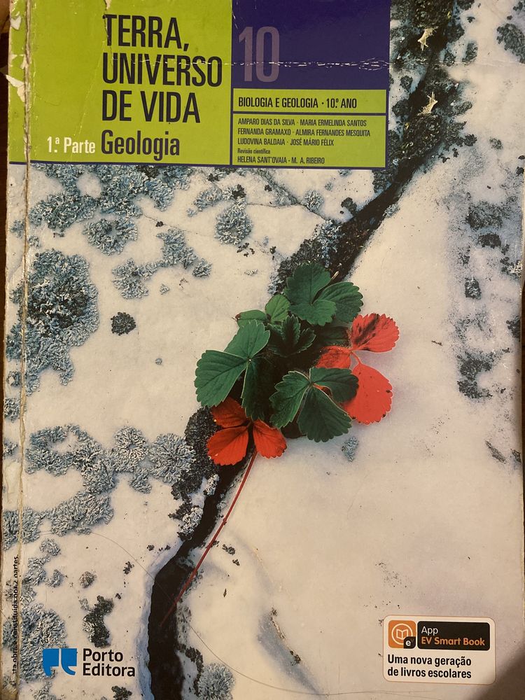 Manuais biologia e geologia 10º ano Porto editora