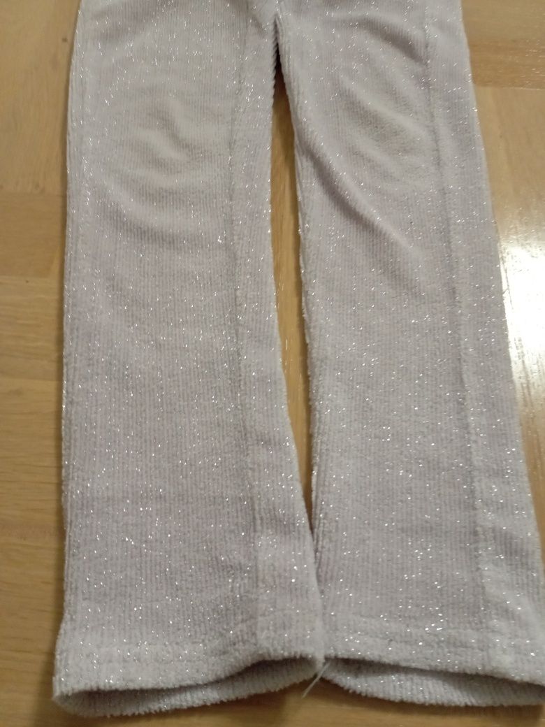 Legginsy Cool Club grube zimowe liliowe 128
