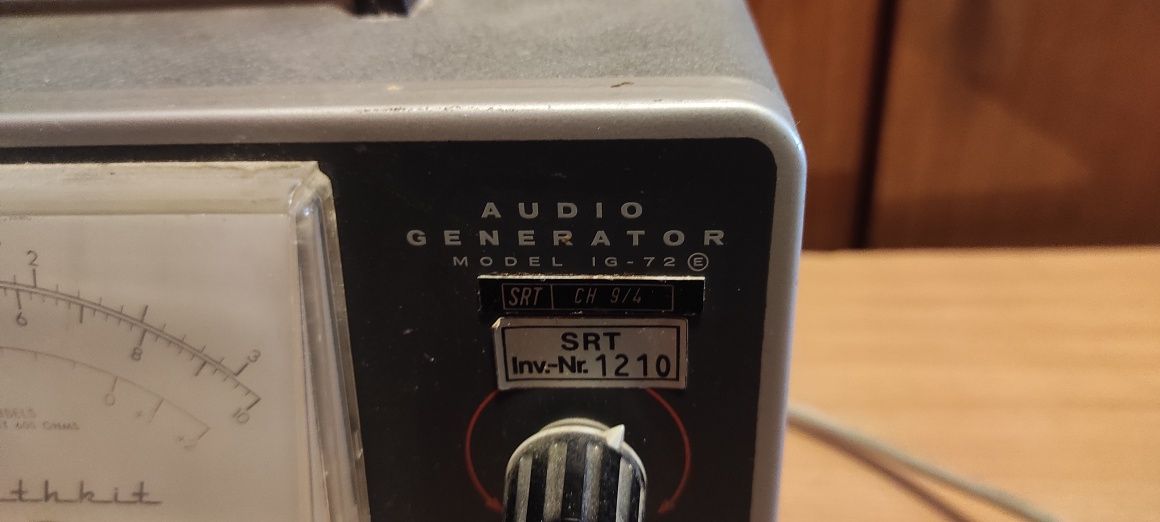 Audio Generator Heathkit  IG-72