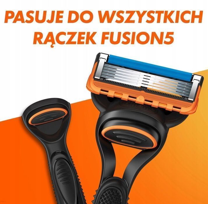 Wkłady żyletki wymienne do maszynki Gillette Fusion5 8 szt oryginał