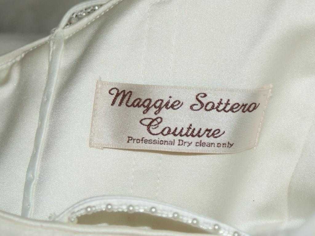 Maggie Sottero suknia ślubna Ivory panna młoda 42