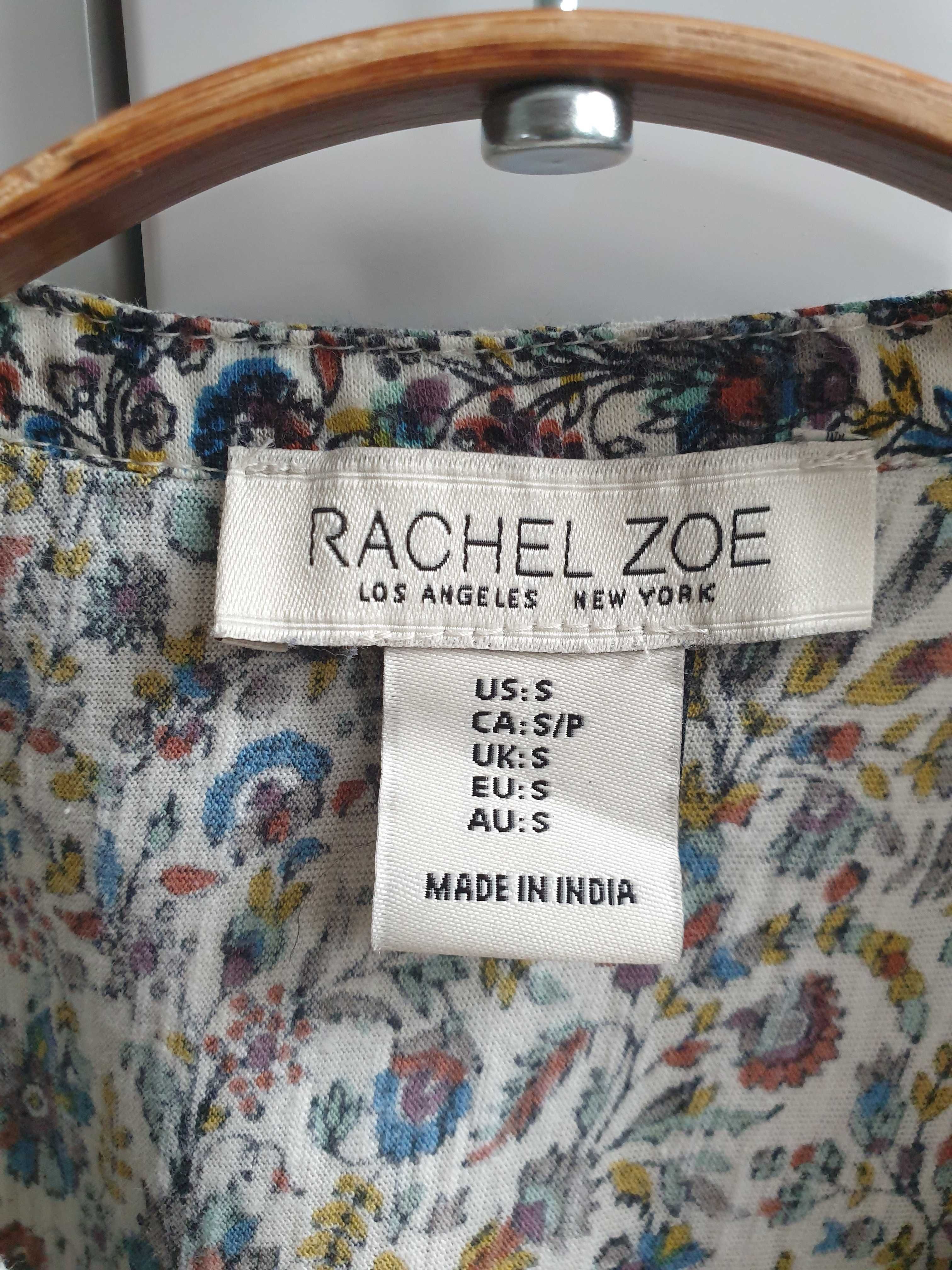 Boho koszulka t-shirt bluzka Rachel Zoe S 36