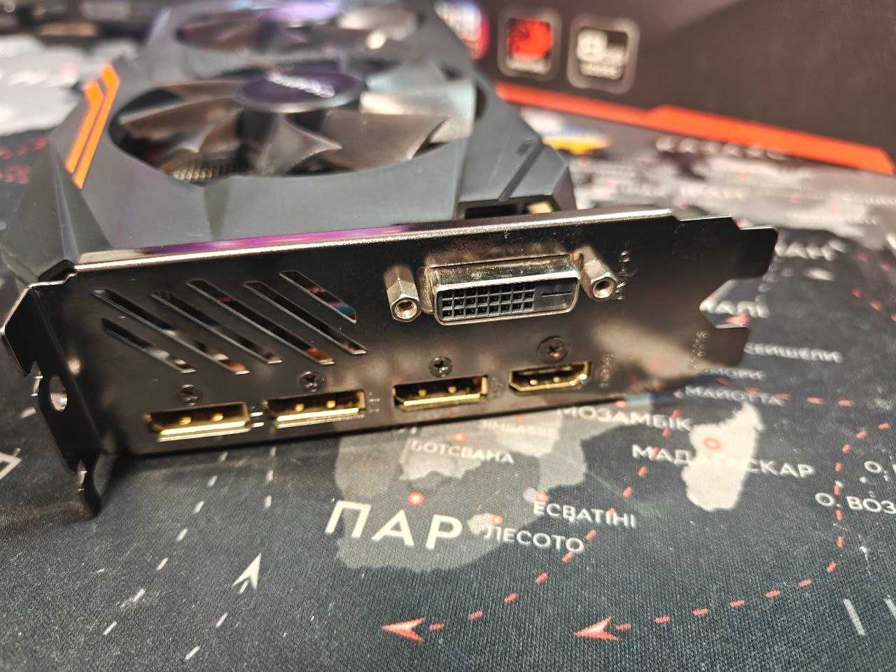 Видеокарта Aorus RX 580 8g Gigabyte