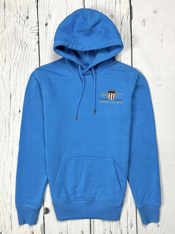Gant Archive Shield Bluza z Kapturem Hoodie Męska Logowana r. S
