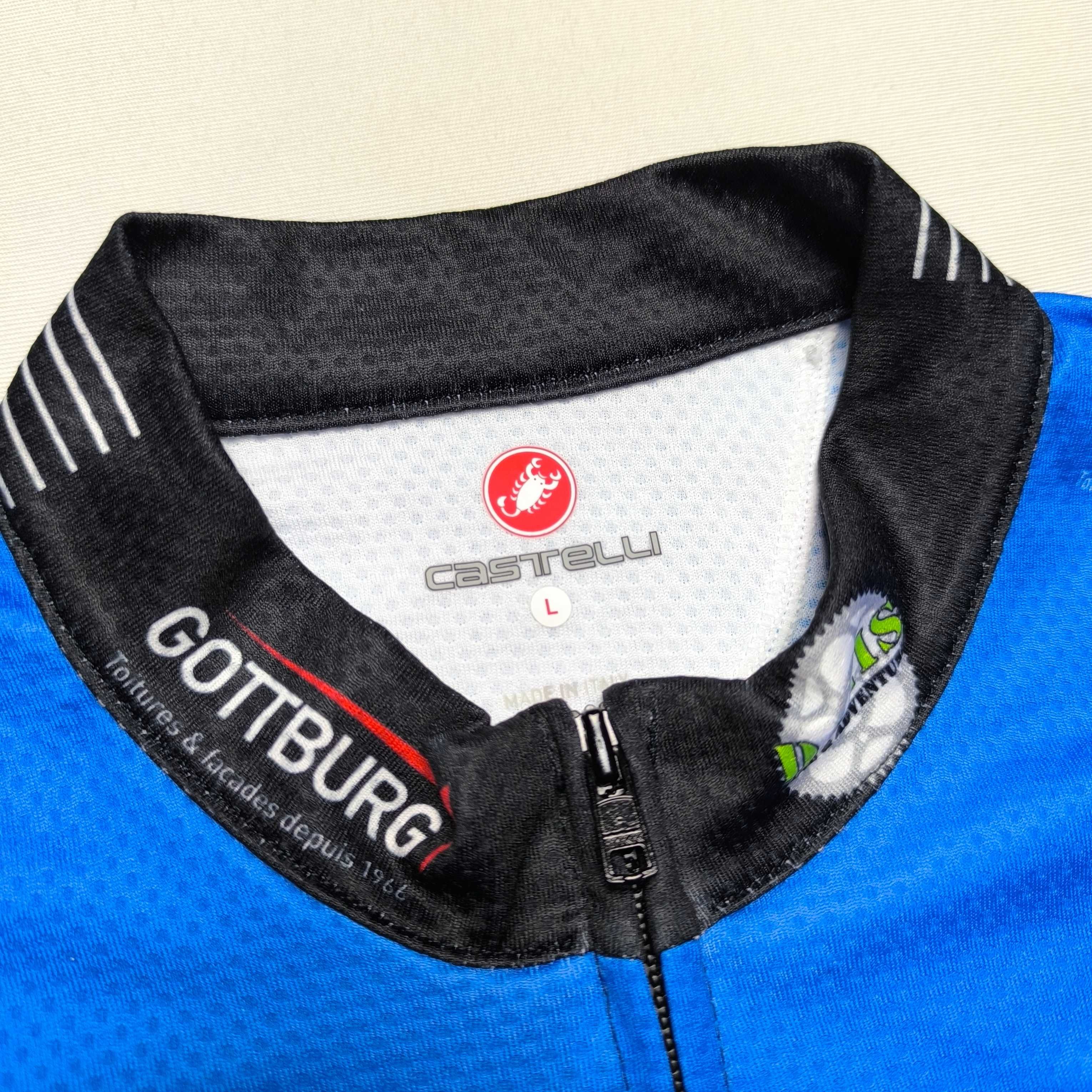 Castelli Garmin велоджерсі велофутболка