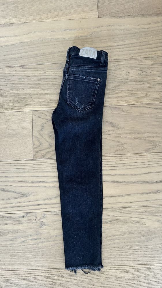 Zestaw 2 pary  jeansy spodnie jeansowe r. 116 ZARA