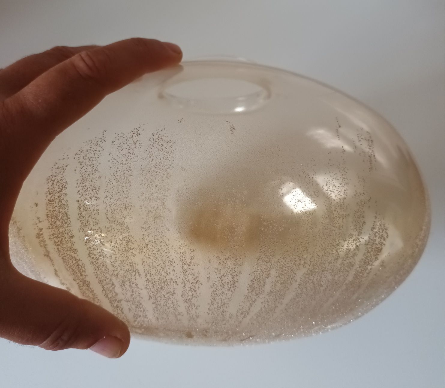 Candeeiro 23 cm casca de cebola