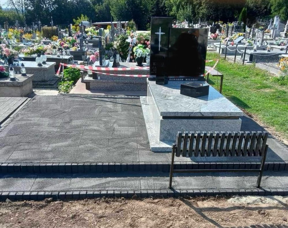 Nagrobek granitowy pomnik grobowiec