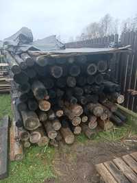 Kołki drewniane ogrodzeniowe