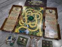 Jumanji pełna akcji gra rodzinna wersja Deluxe z komputerem, niemiecka