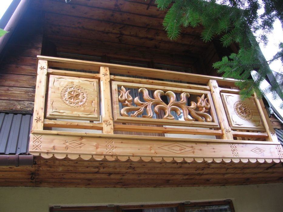 balustrady drewniane