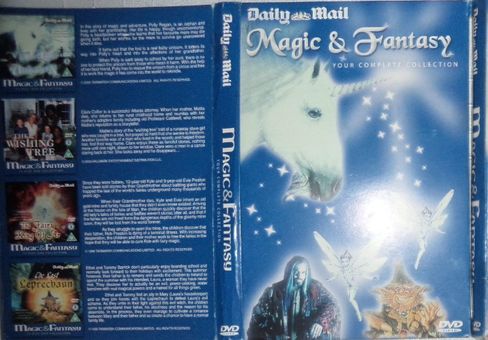 Fantastyka Magic & Fantasy 12 DVD Complete Collection Daily Mail ENG