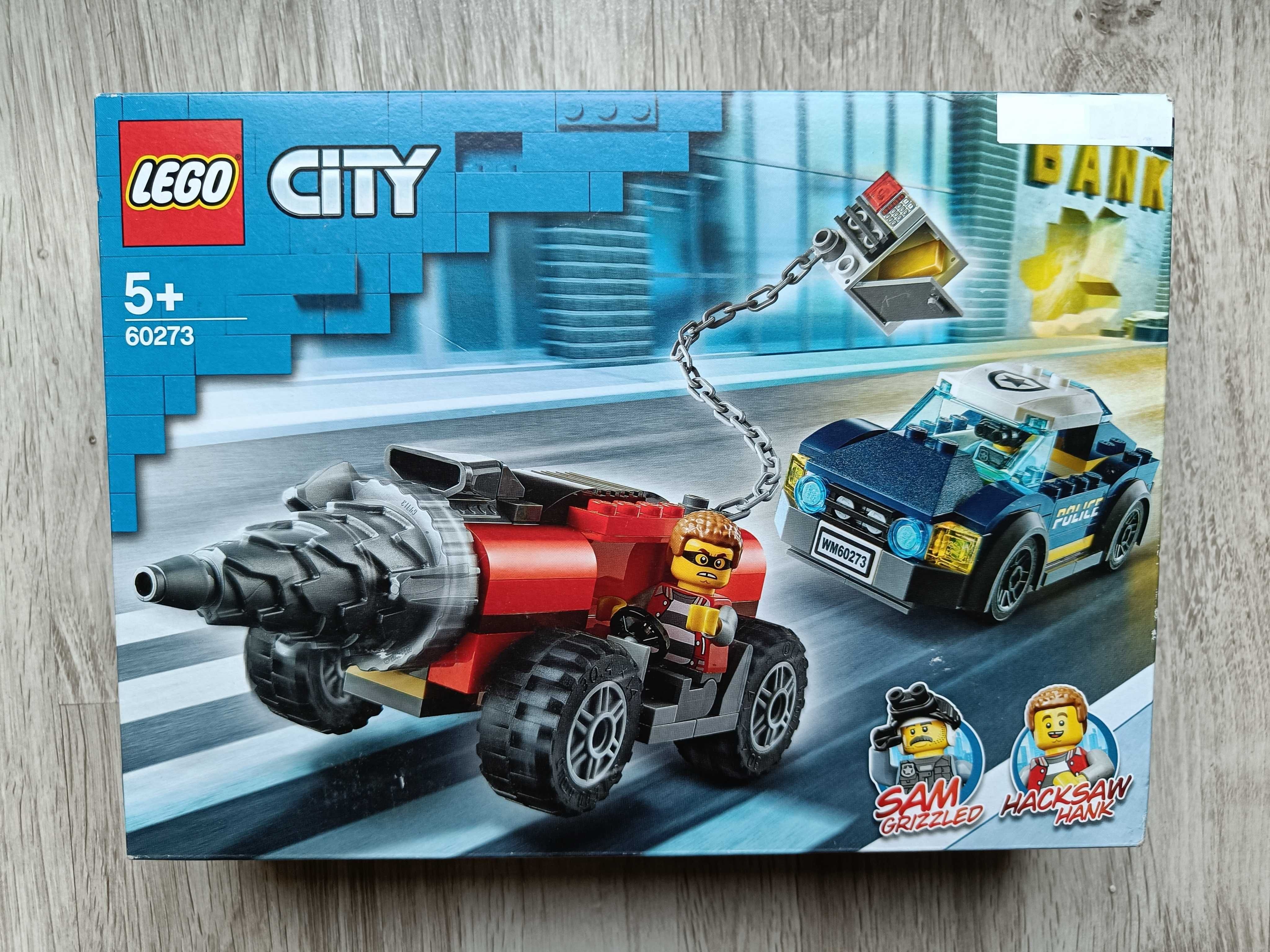 NOWE Klocki Lego 60273 City - Policyjny pościg za wiertnicą