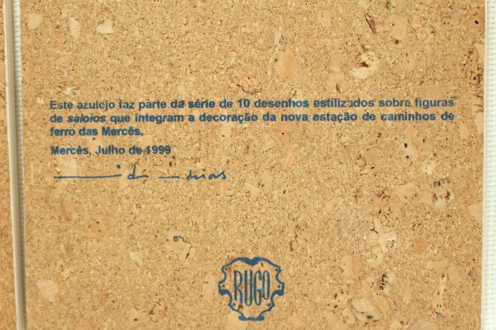 2 Azulejos de Gracinda Candeias Estação das Mercês Saloios