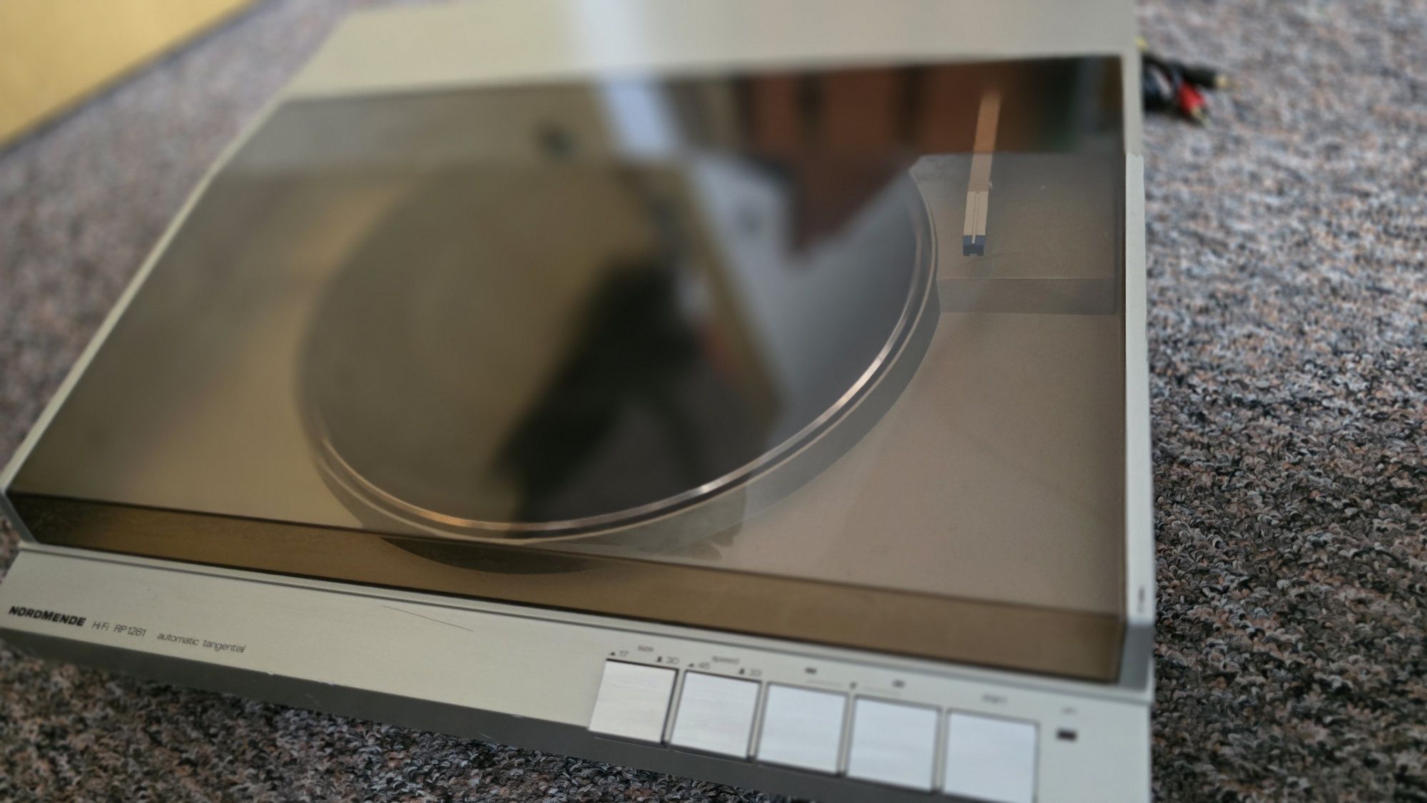 Gramofon Nordmende RP 1261, automat,  liniowy, unikat, Japan