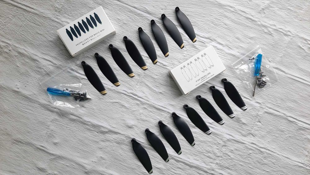 Лопасти / Шасси для DJI Mavic Mini, Mini 2/SE, Mini 3/3pro, Mini 4 pro