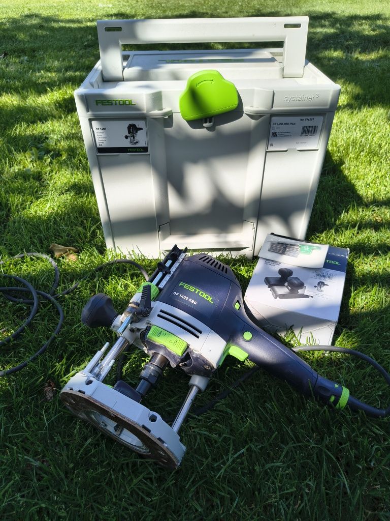 Frezarka Festool OF 1400 plus dodatki