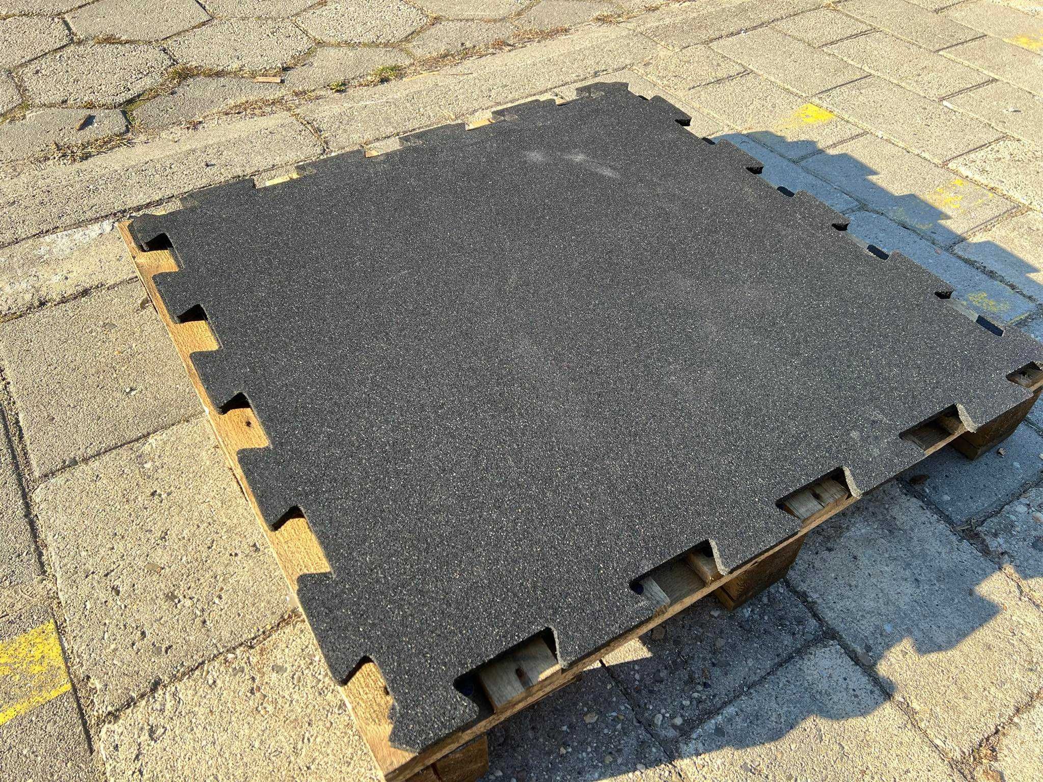 Puzzle 15MM 98x98CM NOWE Siłownia Ogród Podłoga Gumowa 2 GAT