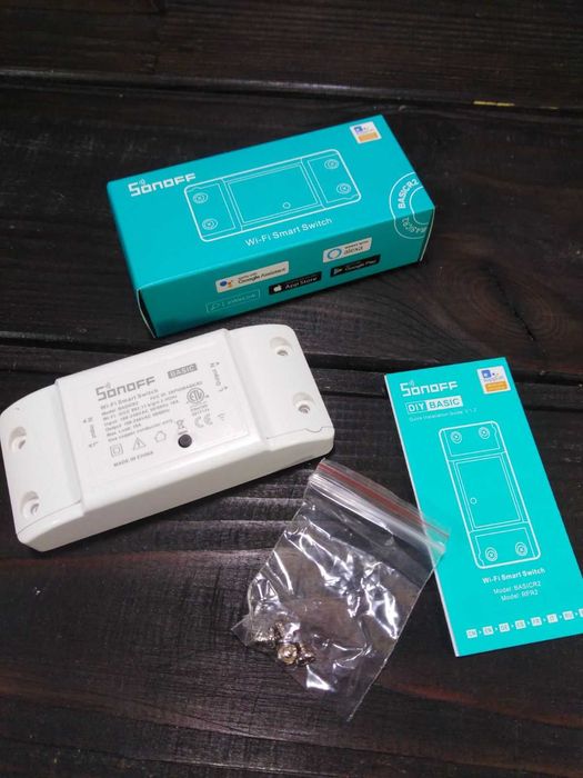 Wi-Fi реле / вимикач / таймер - ITEAD sonoff 10A, 90-250 В