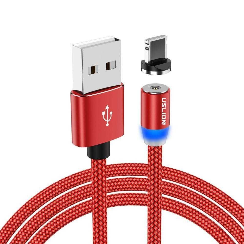 Магнітний кабель шнур зарядка 2 метра (micro usb /type-c)