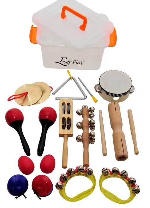 Zestaw instrumentów perkusyjnych dla dzieci EVER PLAY LT-10