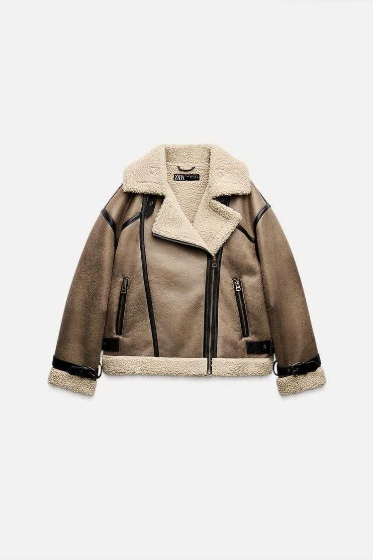 Куртка дублёнка zara