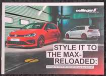 Prospekt Volkswagen Golf Oettinger rok 2018