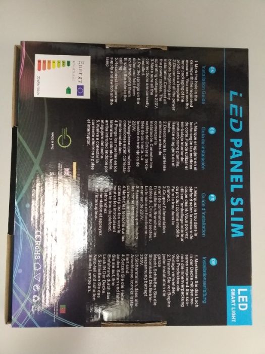 Painel Slim LED Circular (4 unid) 20W SMD 2835