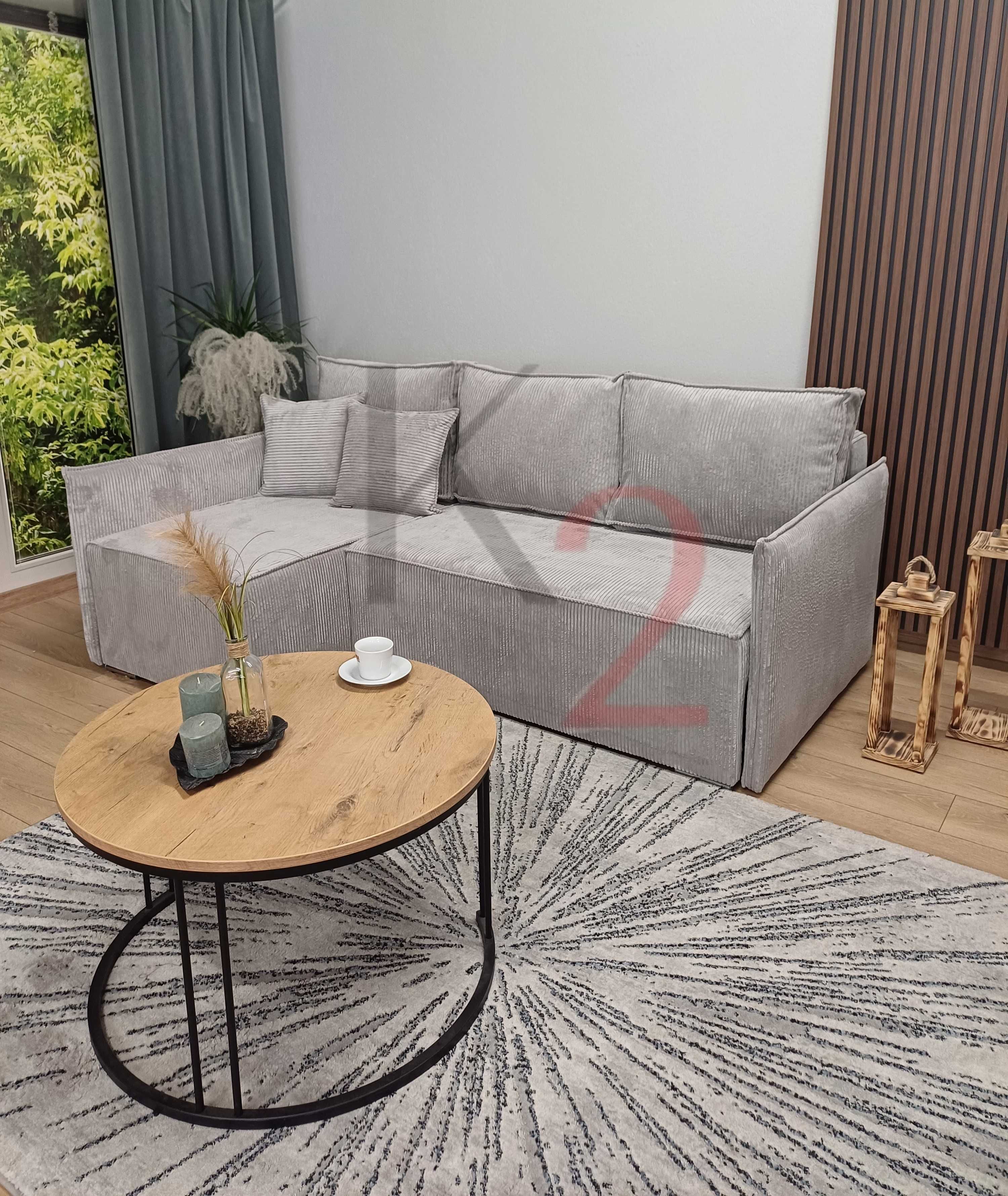 narożnik FABIO, rogówka sofa USB kanapa tani +GRATIS